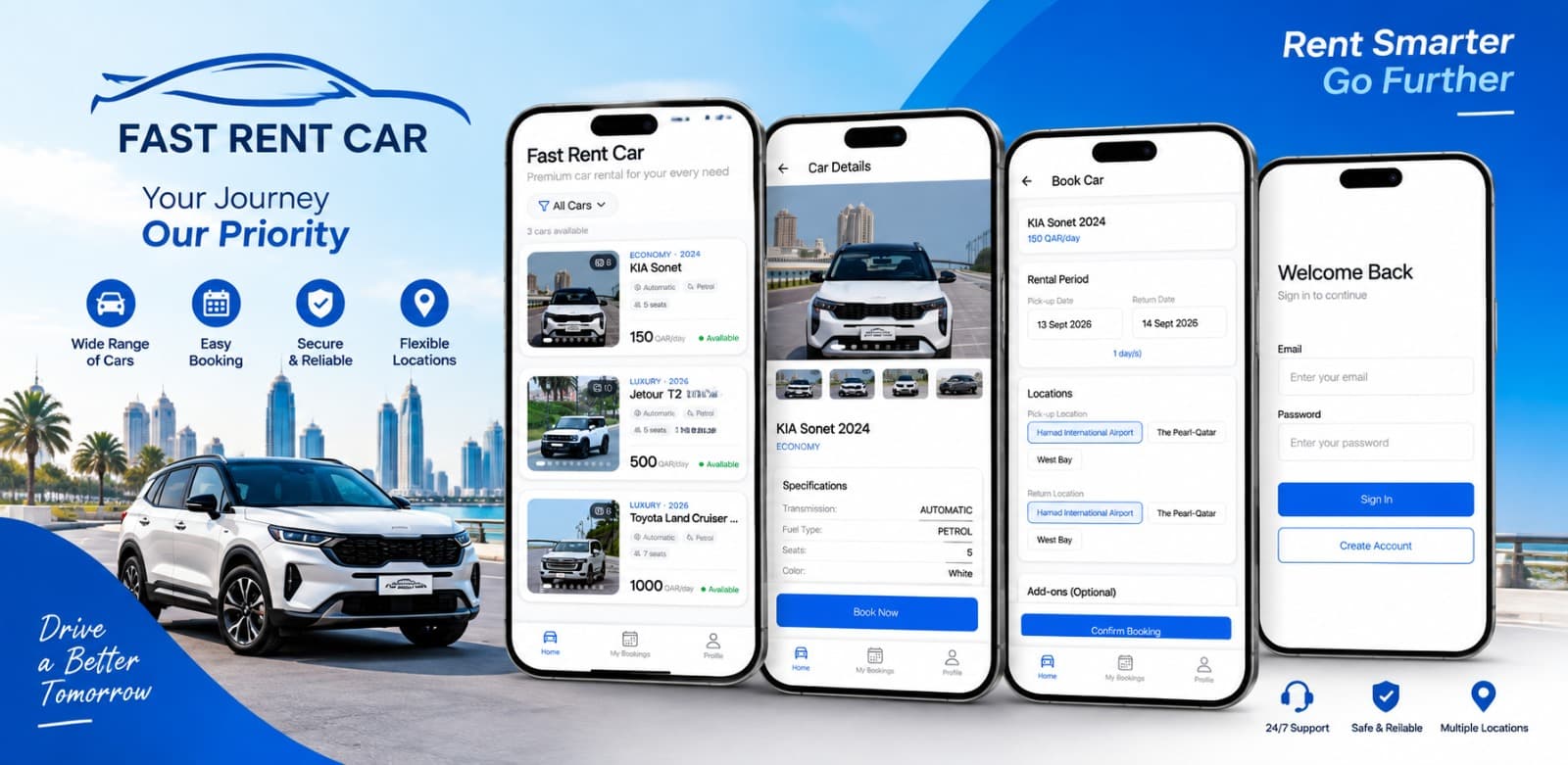 Rent Your Perfect Car in Qatar